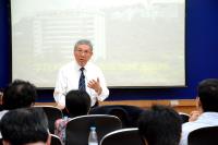陳偉儀教授於2016年7月14日的訪問活動中發表演說